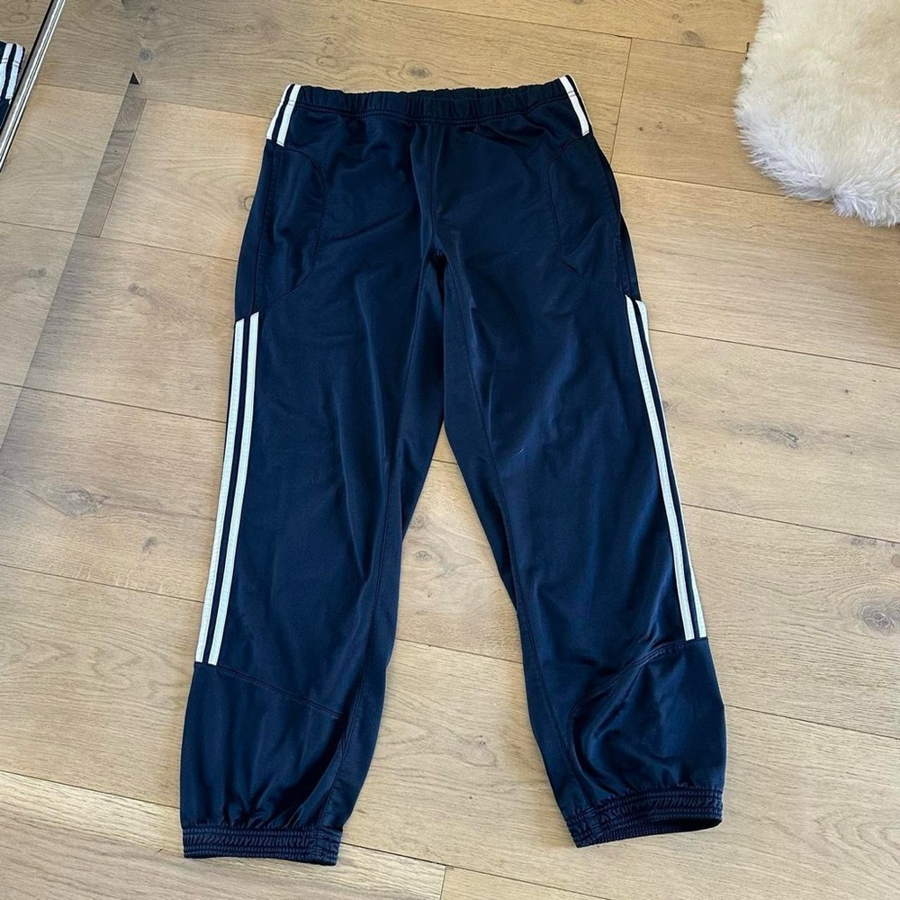 Navy Blue Adidas Sweatpants